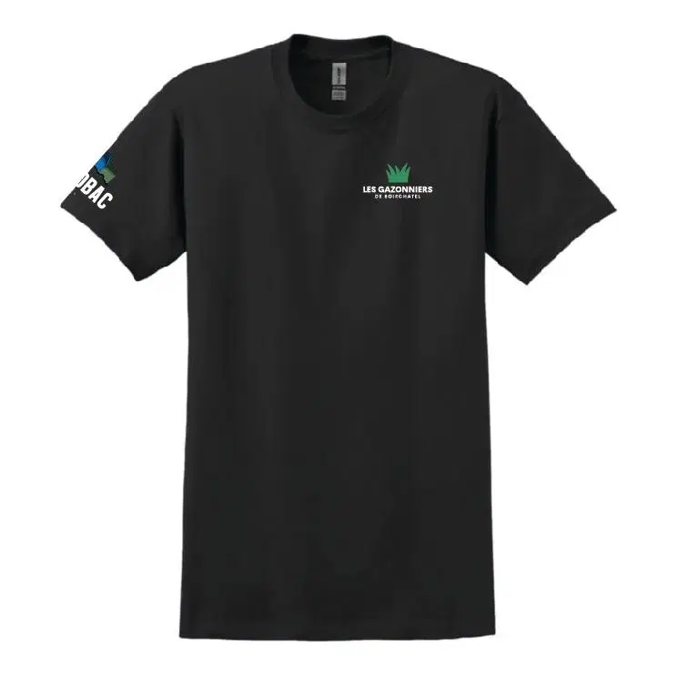 Chandail noir avec logo — avant