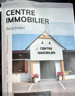 Publication : Les Gazonniers dans le magazine Centre Immobilier Boischatel